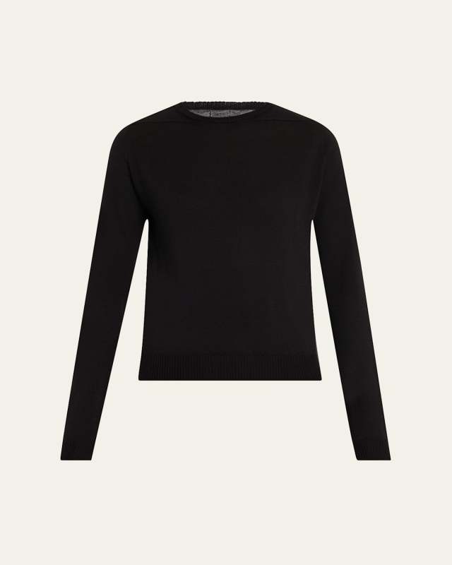 Biker Level Knit Wool Sweat